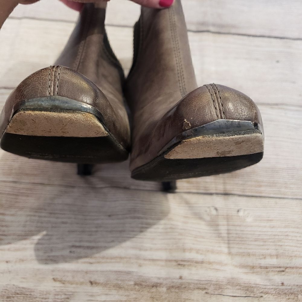 Leather Booties - Picture 15 of 16